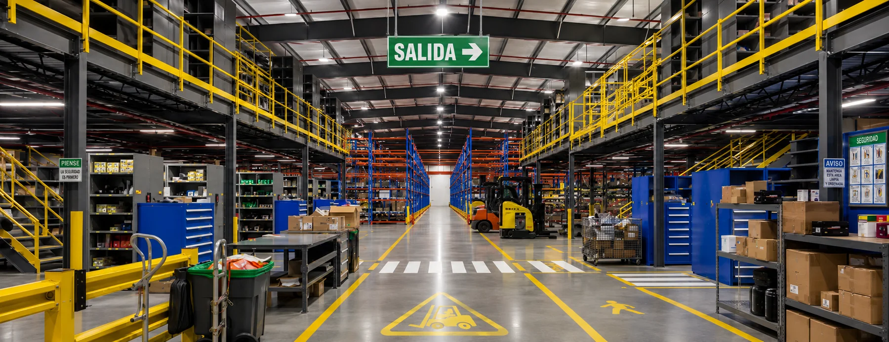 Almacén de materiales y repuestos para distribución eléctrica