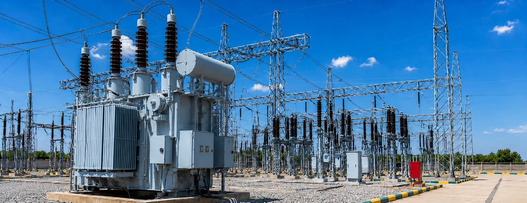 Instalaciones de una central de generación eléctrica